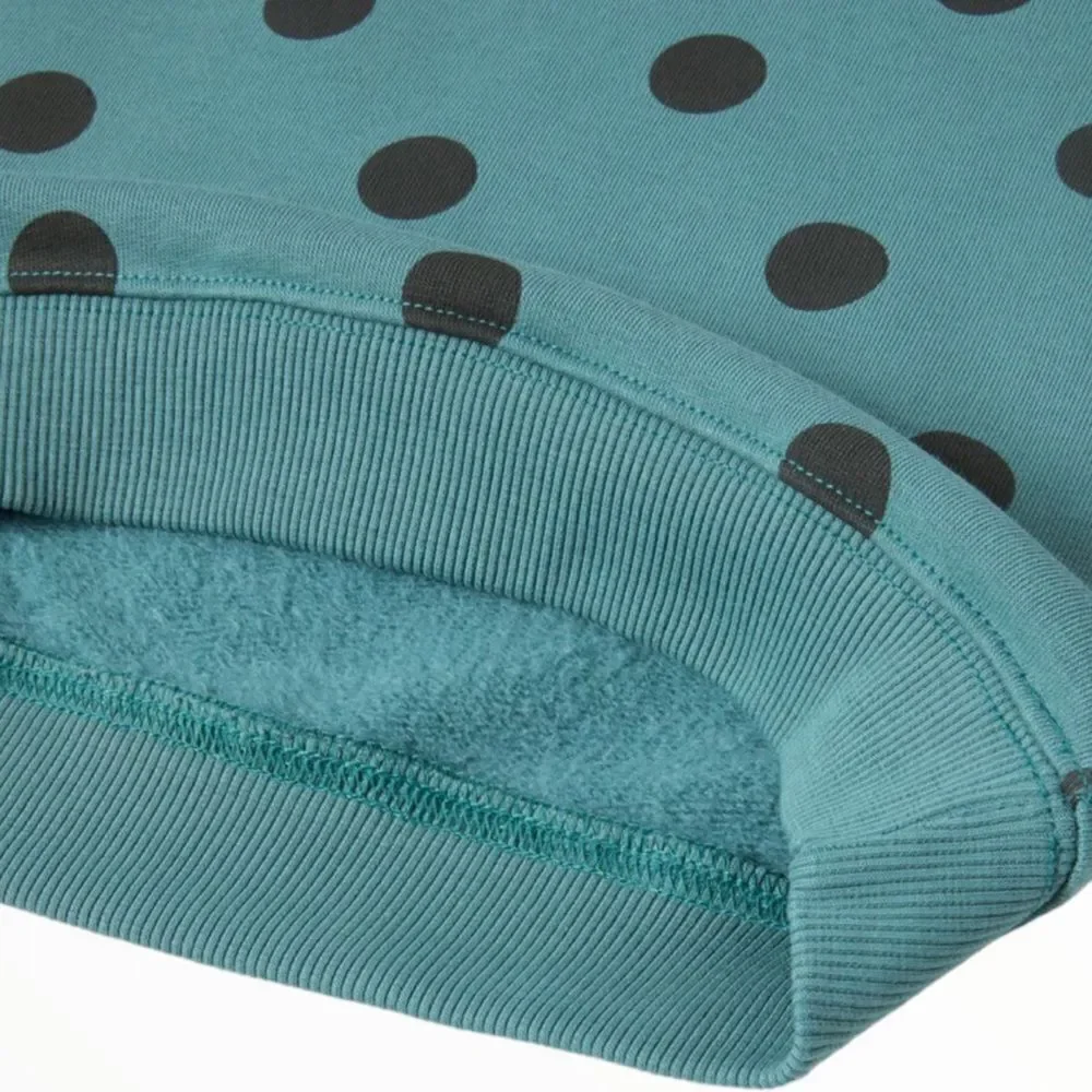 ZARA Kids | Green | SWEATSHIRT AND LEGGINGS POLKA DOT SET